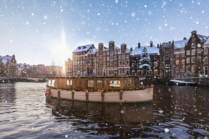 Amsterdam: 2-Hour Canal Cruise incl. Drinks & Dutch Snacks - Key highlights at a glance