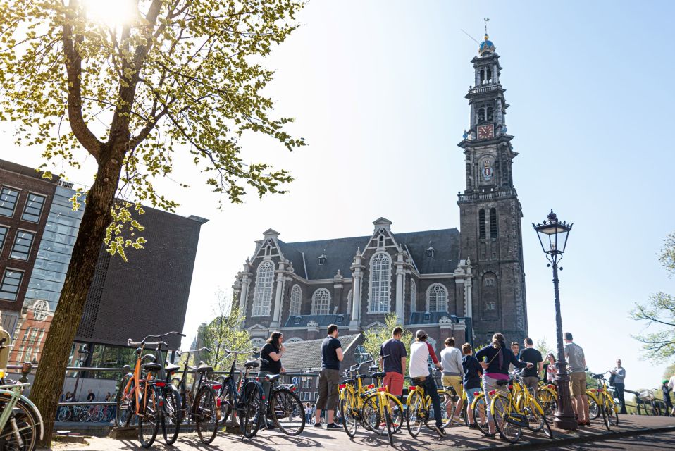 Amsterdam: 3h E-Bike Tour with break - Anne Frank House area: thoughtful context with a bike-friendly pace