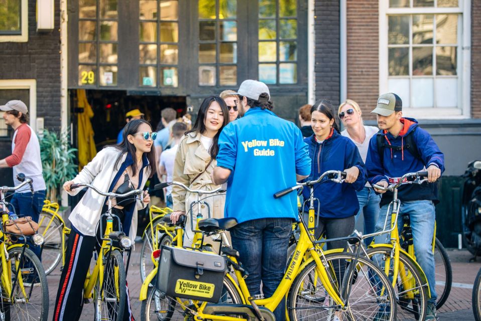 Amsterdam: 3h E-Bike Tour with break - Getting started at Yellow Bike near Amsterdam Central