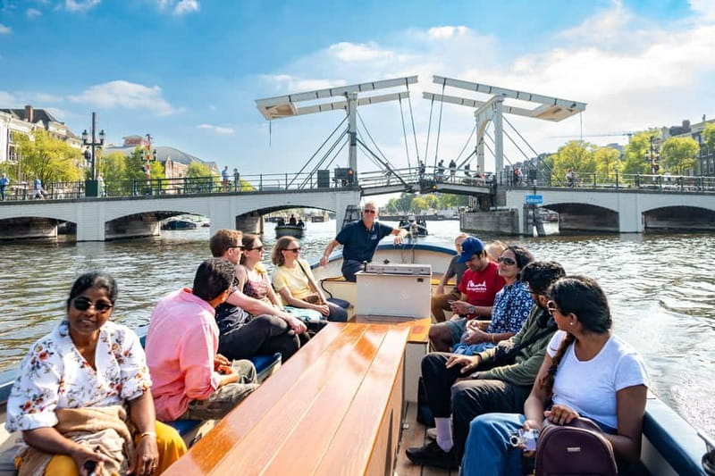 Amsterdam: 75 minute Open Boat Canal Cruise with Live Guide - A 75-Minute Open-Boat Cruise That Helps You Read Amsterdam