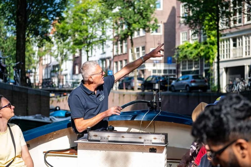 Amsterdam: 75 minute Open Boat Canal Cruise with Live Guide - The Route: From Stadhouderskade Dock to the IJ River and Back