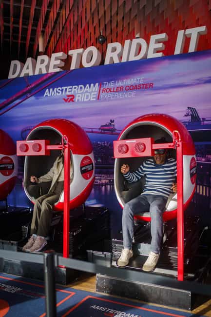 Amsterdam: A'DAM Lookout Entry Ticket with 2 Drinks - What’s Inside: Interactive Exhibition and a Free Audio Tour
