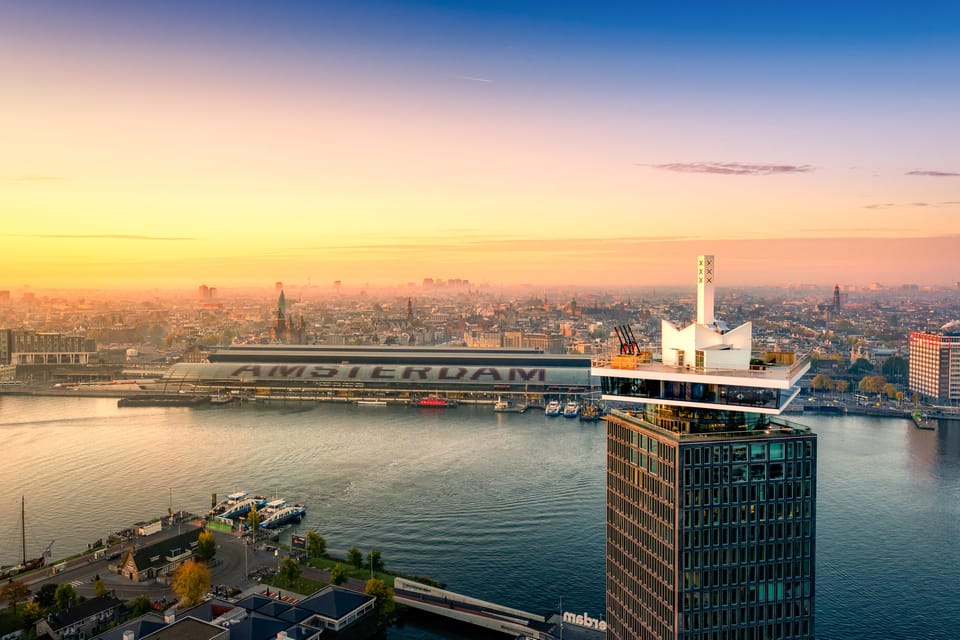 Amsterdam: A'DAM Lookout Entry Ticket with 2 Drinks - Timing Your Visit: Timeslots and Staying Open-Ended