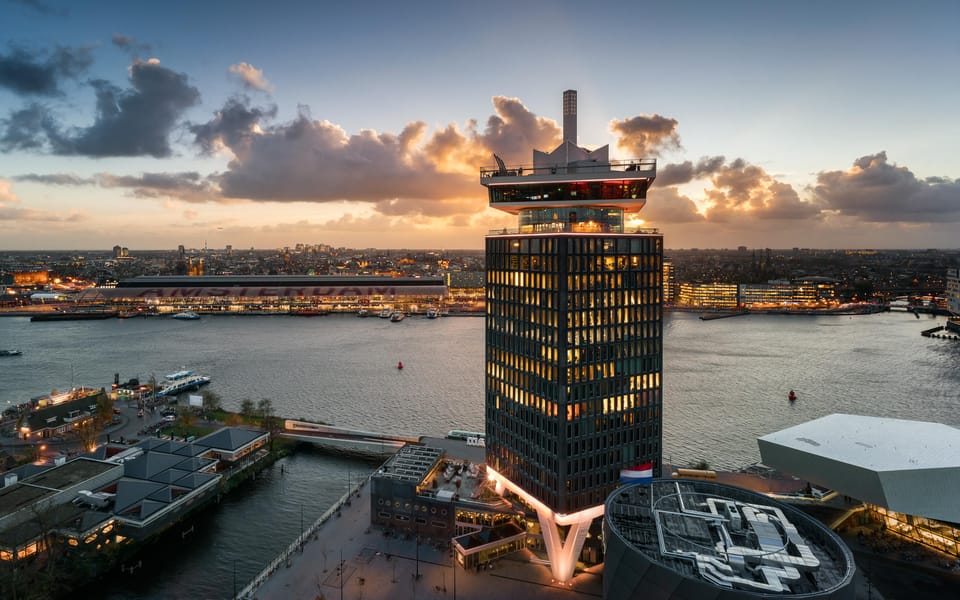 Amsterdam: A'DAM Lookout Ticket and Lunch or Dinner Voucher - Quick hits on A’DAM Lookout plus Madam meal