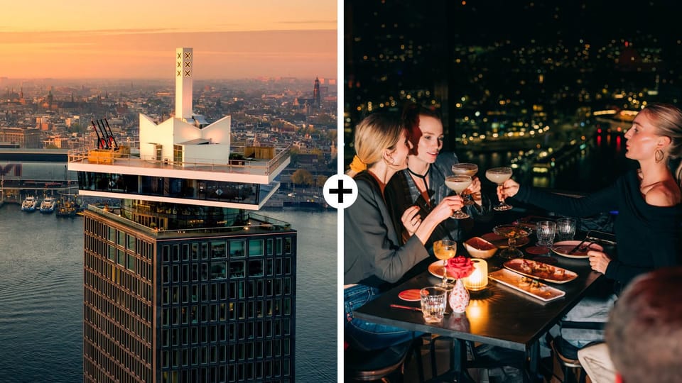 Amsterdam: A'DAM Lookout Ticket and Lunch or Dinner Voucher - Above Amsterdam: what the 100-meter lookout experience really gives you