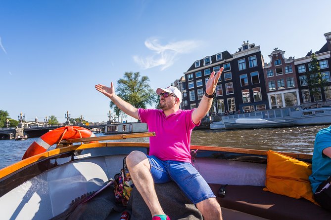 Amsterdam All-Inclusive 90-Minutes Heated Cruise by Captain Jack - Canal-ring storytelling: Prinsengracht, Keizersgracht, and Herengracht