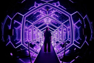 Amsterdam: AMAZE Immersive Audiovisual Experience Ticket - What the show rooms are like: sound, lasers, smoke, and interactive media