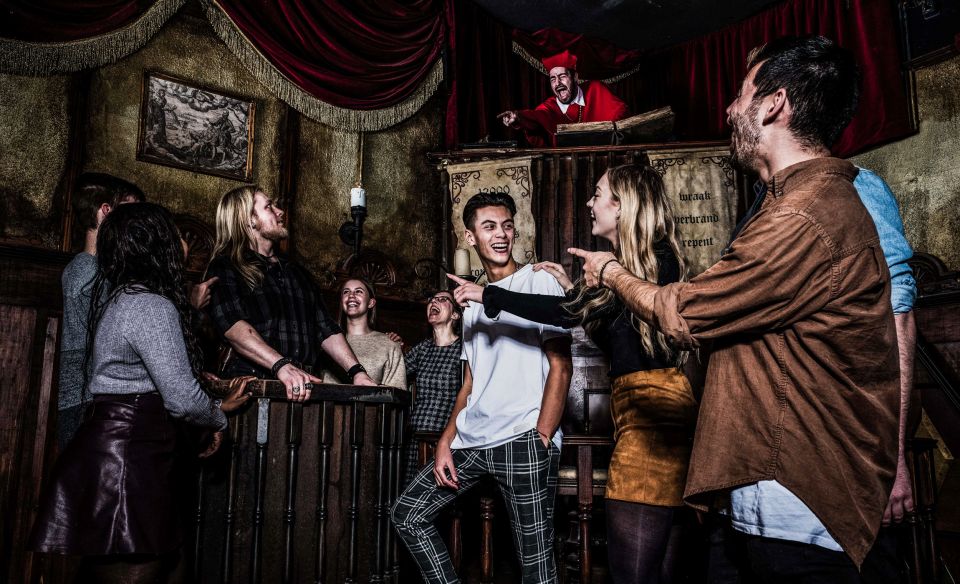 Amsterdam: Amsterdam Dungeon Entrance Ticket - What you see: witches, inquisitors, and The Flying Dutchman