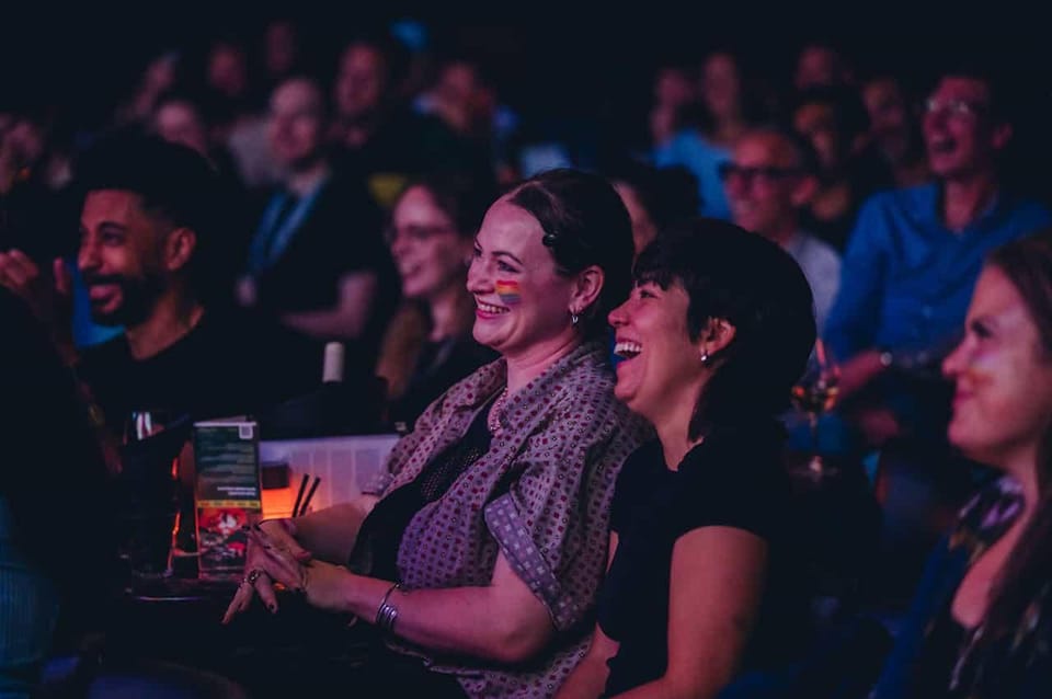 Amsterdam: ‘Boom Chicago’ English Comedy Show - Pre-Show and After the Curtain: Drinks, Cast Bar Time, and a Proper Night Out