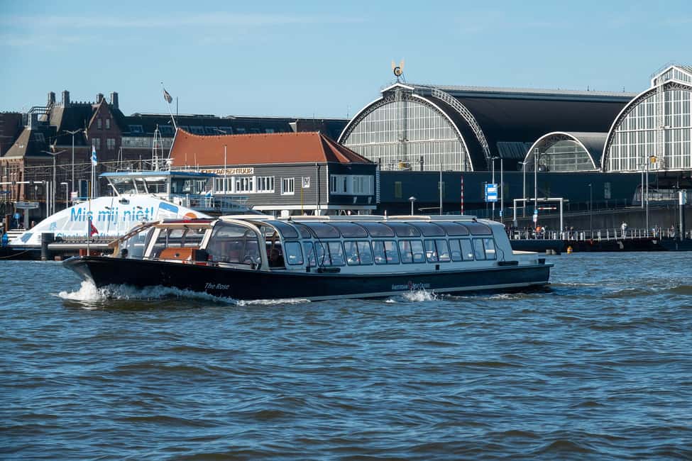 Amsterdam: Canal Cruise with Live Commentary & Audio Guide - Stop-by-stop: what the 75 minutes feel like on the water