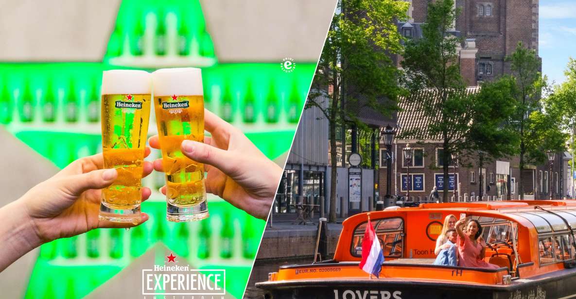 Amsterdam: City Canal Cruise and Heineken Experience - Price and value at about $44 per person