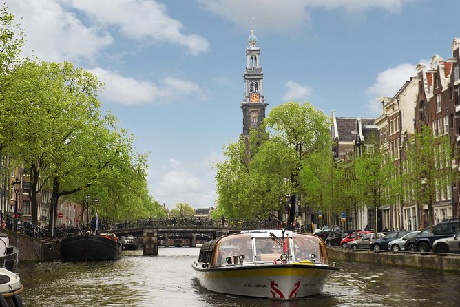 Amsterdam City Centre Cruise on heated boat with Audioguide - Rijksmuseum exterior views and the Skinny Bridge moment