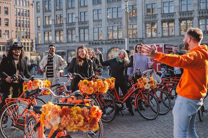 Amsterdam City Top Highlights Guided Bike Tour - Leidseplein and Dam Square: From City Pulse to Monument Views