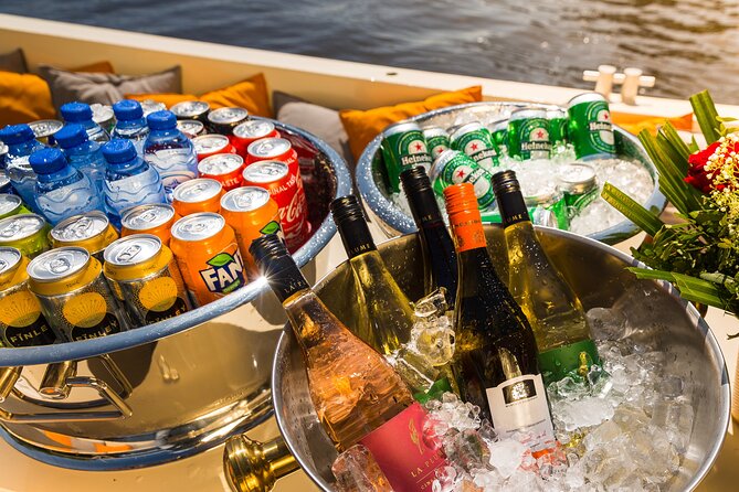 Amsterdam Classic Saloon Boat Canal Cruise with Live Guide - After the Thorbecke bridge: aiming for the 7 Bridges moment