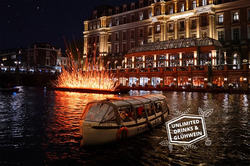 Amsterdam: Covered Canal Booze Cruise with Unlimited Drinks - FAQ