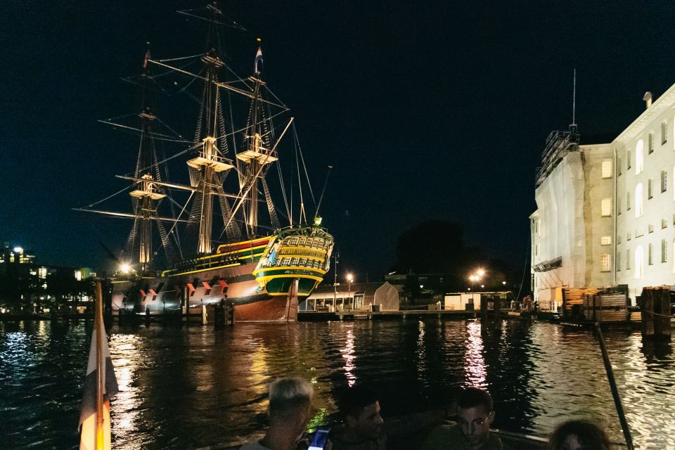Amsterdam: Evening Cruise with Optional Wine and Snacks - Westerkerk, Amsterdam Centraal, and EYE: big landmarks without the scramble