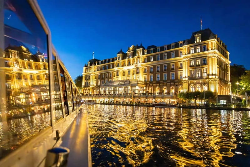 Amsterdam: Evening Cruise with Optional Wine and Snacks - Rijksmuseum area: finishing with the city’s most recognizable icons
