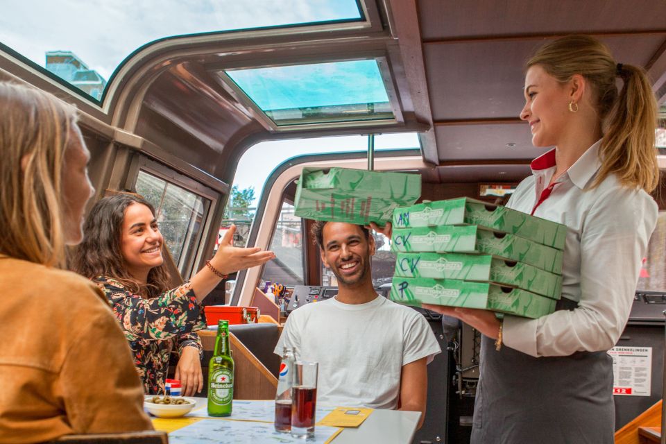 Amsterdam: Evening Pizza Cruise Along the Canals - Practical Considerations: Seating Together and Getting Comfortable