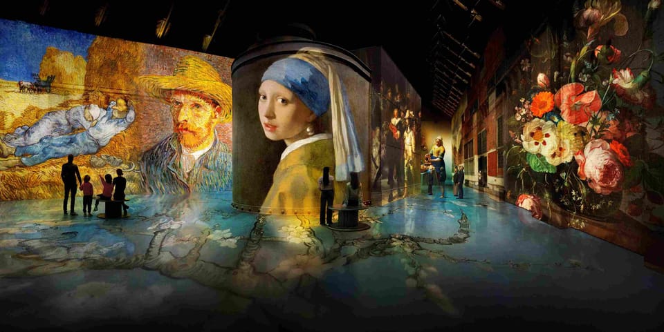 Amsterdam: Fabrique des Lumières Dutch Masters Ticket - Dutch Masters at Westergas Park: a light-and-music art show