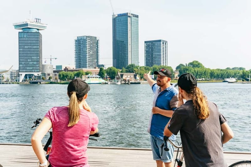 Amsterdam: Guided Bike Tour City Centre in EN/DE/FR/ES - Museumplein Loop, De Pijp Rhythm, and That Famous Skinny Bridge