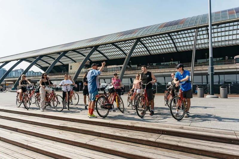 Amsterdam: Guided Bike Tour City Centre in EN/DE/FR/ES - Het Scheepvaartmuseum Area and the Maritime Side of Amsterdam
