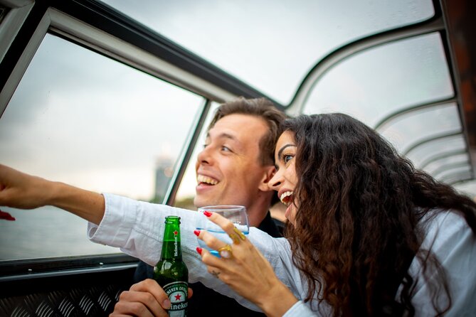 Amsterdam Guided Cruise with New York Pizza, Drinks and Ice Cream - The cruise route: from Central Station to Magere Brug