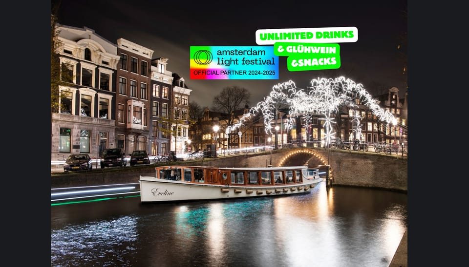 Amsterdam: Light Festival Heated Cruise w/ Drinks & Snacks - Key things to know before you go