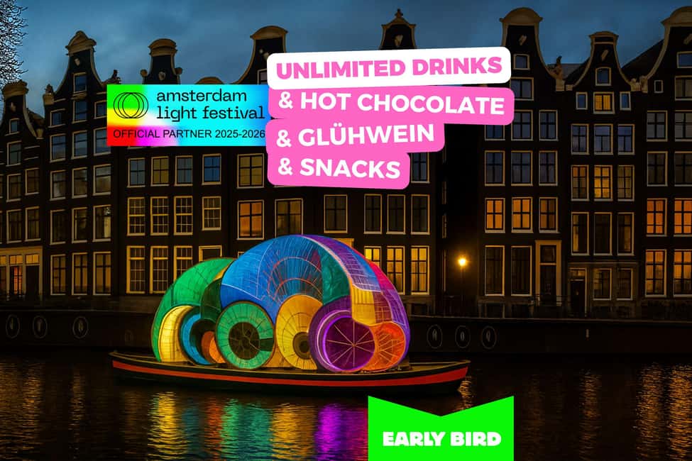 Amsterdam: Light Festival Heated Cruise with Drinks & Snacks - Where You Board Near Amsterdam Central Station