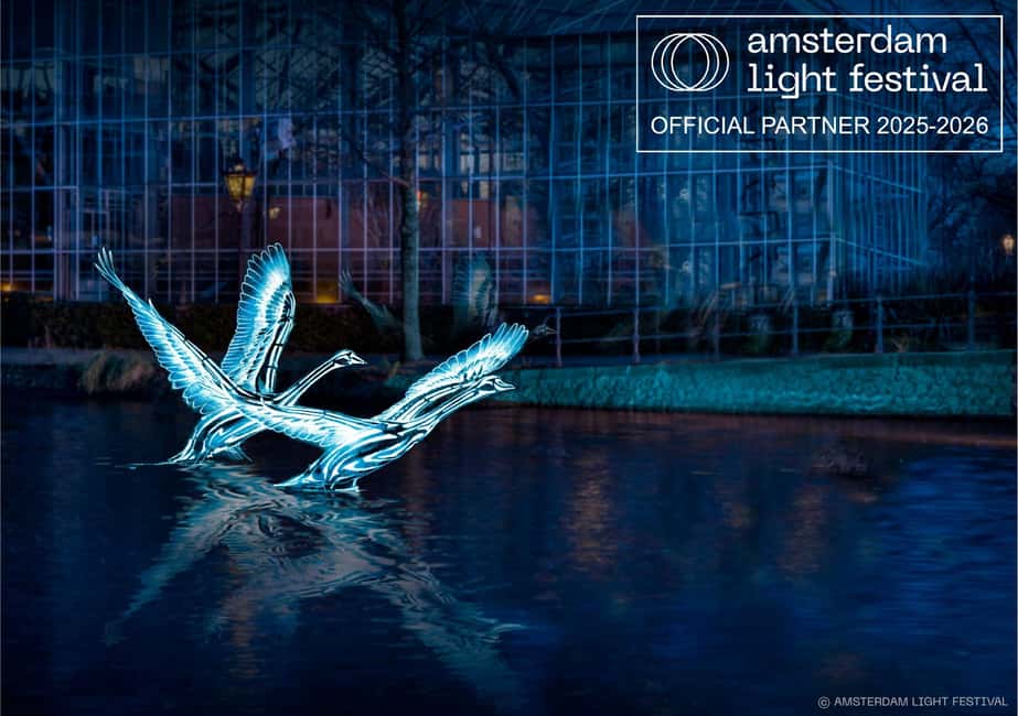 Amsterdam Light Festival Live Commentary & Optional Drinks - Meeting at Badhuisweg 4 and getting there from Central Station