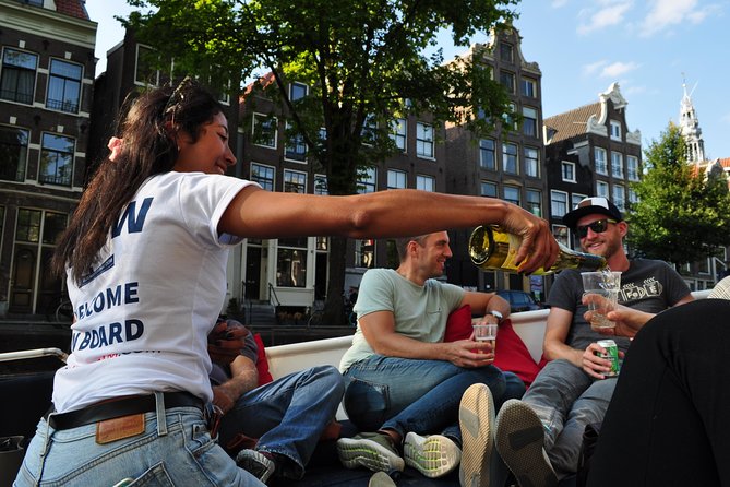Amsterdam Open Boat Cruise with Live Guide and Two Drinks - Two drinks on board: why it’s good value, not just a perk