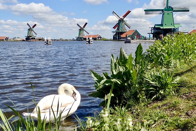 Amsterdam private tour to windmills, cheese farm and villages - Zaanse Schans: operational windmills and the factory idea