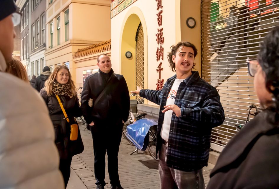 Amsterdam Red Light District & Coffee Shop Tour - Casa Rosso, Oude Kerk, and Condomerie: City Sights With Political Context