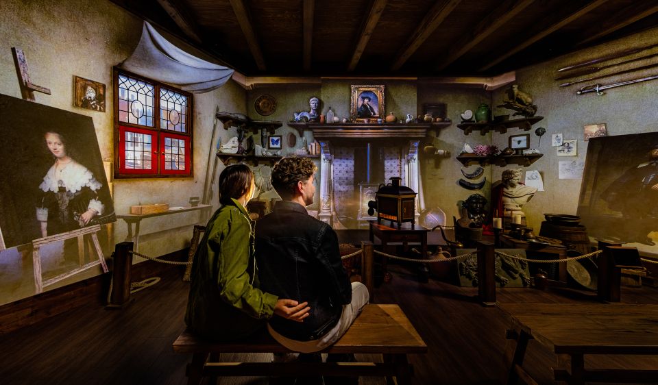 Amsterdam: Rembrandts Immersive Experience Admission Ticket - The 25-Minute 5D Show: What You Do in the Rooms