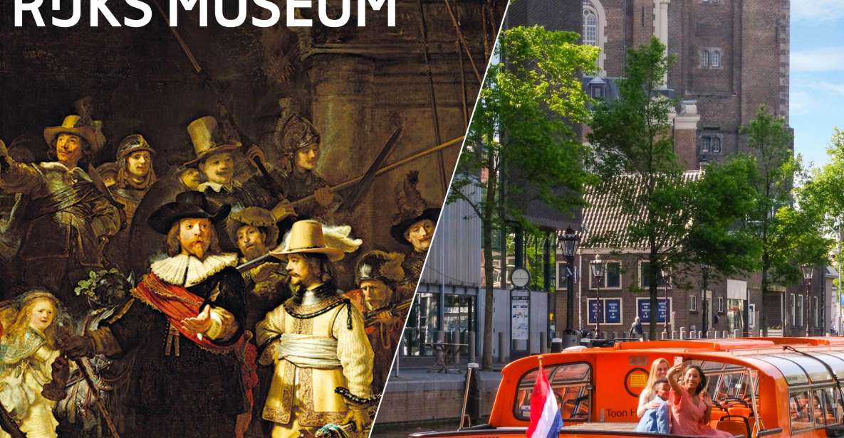Amsterdam: Rijksmuseum Entry Ticket and Canal Cruise Combo - Timing and logistics: the one place this combo needs planning