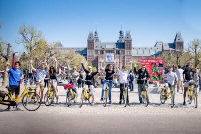 Amsterdam Small Group Bike Tour - From Grachtengordel canals to the Skinny Bridge: reading the city from the saddle