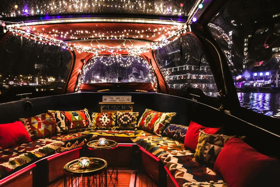 Amsterdam: Smoke and Lounge City Boat Cruise - Onboard Comfort in Winter and Summer: Heated Seats and Real Sightlines