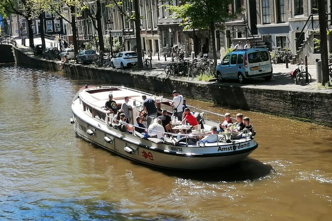 Amsterdam The Bulldog Boat Smoke Friendly Cruise + 2 drinks - Best For: Birthdays, Bachelor(ette)s, and Canal People