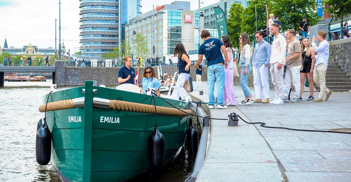 Amsterdam: The Newest Canal Cruise with Drink Option - Finding Eco Boats at Amsterdam Central Station (without stress)