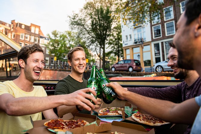 Amsterdam The Original Pizza Cruise with Unlimited Drinks - Pizza and Canal Lights: The Overall Vibe
