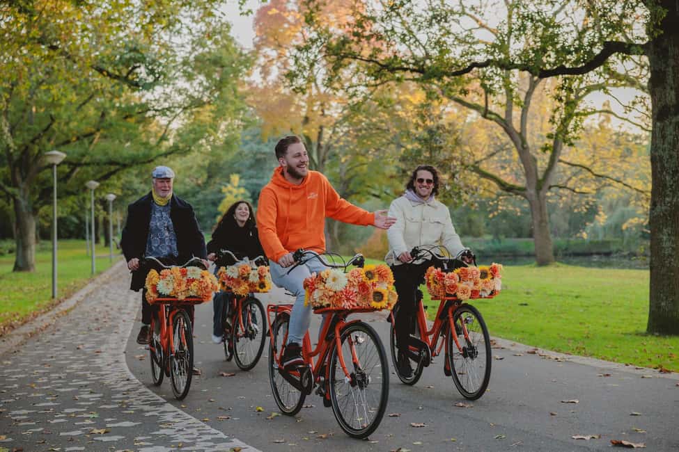 Amsterdam: Top Highlights Guided Bike Tour EN/DE/ES/FR/IT/CN - The route: Jordaan streets, Anne Frank House, and Westerkerk photo moments