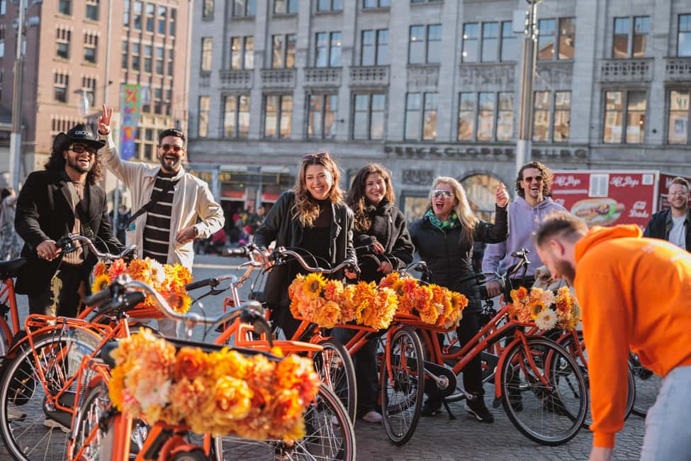Amsterdam: Top Highlights Guided Bike Tour EN/DE/ES/FR/IT/CN - Grachtengordel canal-ring ride: UNESCO-listed waterways from the bike