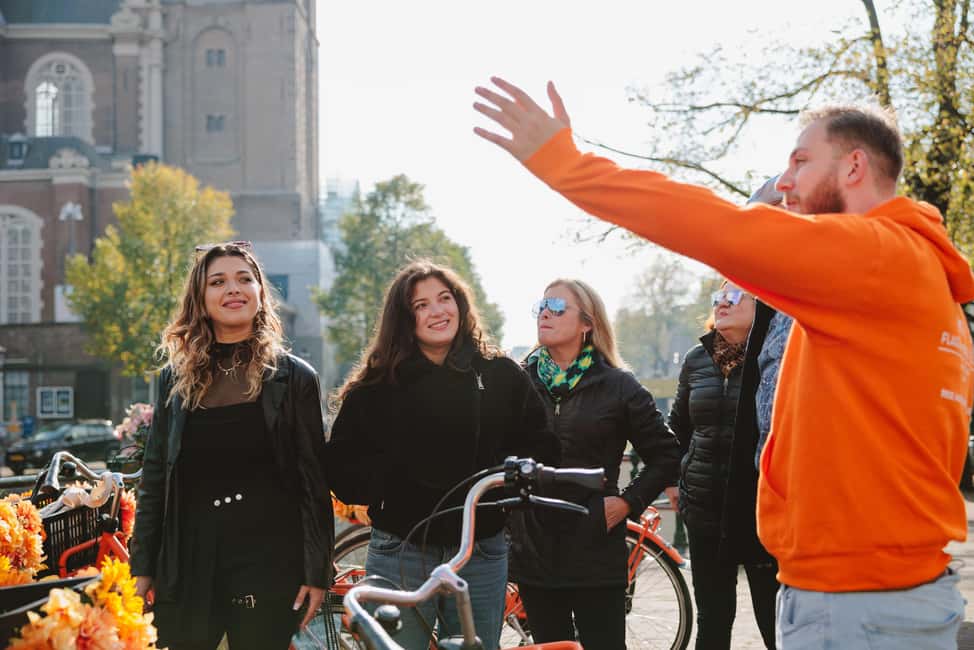 Amsterdam: Top Highlights Guided Bike Tour EN/DE/ES/FR/IT/CN - Meeting near Central Station and riding the 3-speed comfort plan