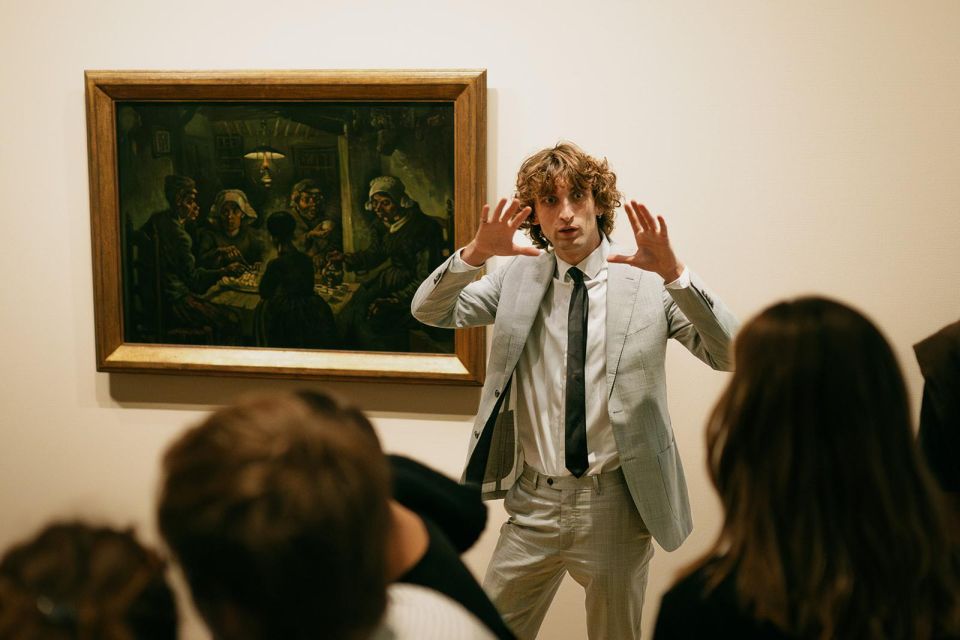 Amsterdam: Van Gogh Museum Entry Ticket and Guided Tour - The 1.5-hour guided route: what you’ll actually do inside