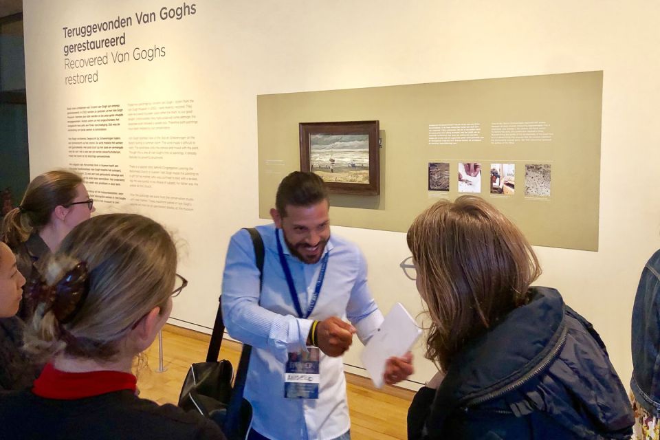 Amsterdam: Van Gogh Museum Masterpieces Tour up to 8 guests - Where to meet: Cobra Café by the Rijksmuseum