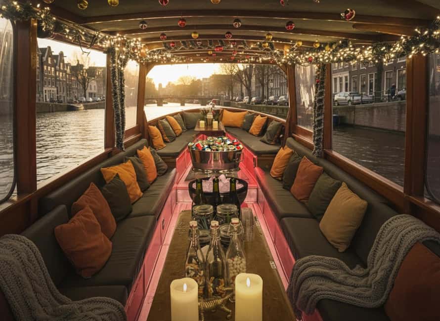 Amsterdam:1.5-Hour Canal Cruise local Guide, Drinks & Snacks - Your 1.5-hour route: what you’ll pass (and what to look for)