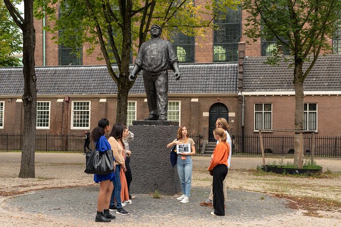 Anne Frank and Jewish Quarter Amsterdam Private Walking Tour - Anne Frank House from outside: a respectful finish, plus a planning heads-up
