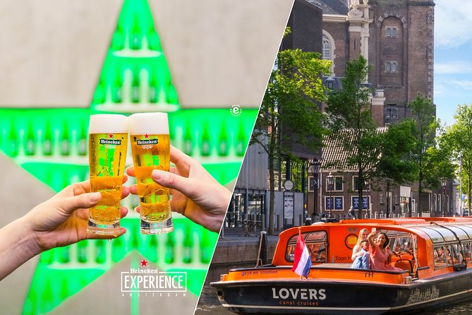 Combo Ticket: Heineken Experience Amsterdam and 1h Canal Cruise - Heineken Experience: your 2 hours of interactive brewing and tasting