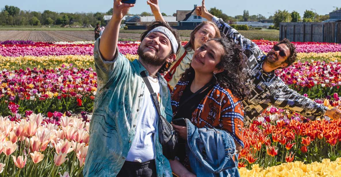 From Amsterdam: Keukenhof Gardens & Tulip Experience Tour - Unlimited tulip-field photos: how to make the most of the Lisse stop