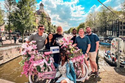 Humans of Amsterdam: Cultural Walking Tour incl. meeting 2 locals - Homomonument: Gay Marriage History at a Place You Can Actually Feel