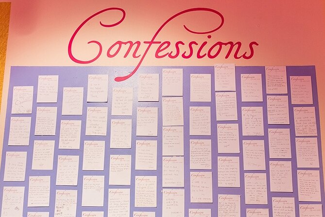 Red Light Secrets: Museum of Prostitution Amsterdam - The confessions wall: the moment you’ll remember